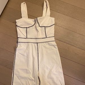 WeWoreWhat White Corset Bodysuit One Piece
